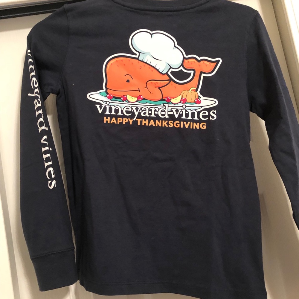 Vineyard Vines GIRLS Thanksgiving shirt